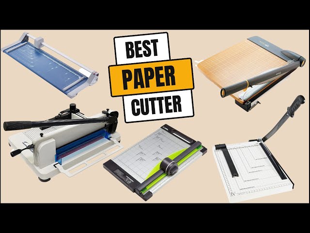 Top 5 Best Paper Cutters Reviews 2023 - Best Budget Paper Cutter On   