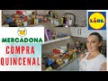 Compra QUINCENAL  🔴    LIDL &  MERCADONA   🔴 Lo MEJOR de cada sitio...