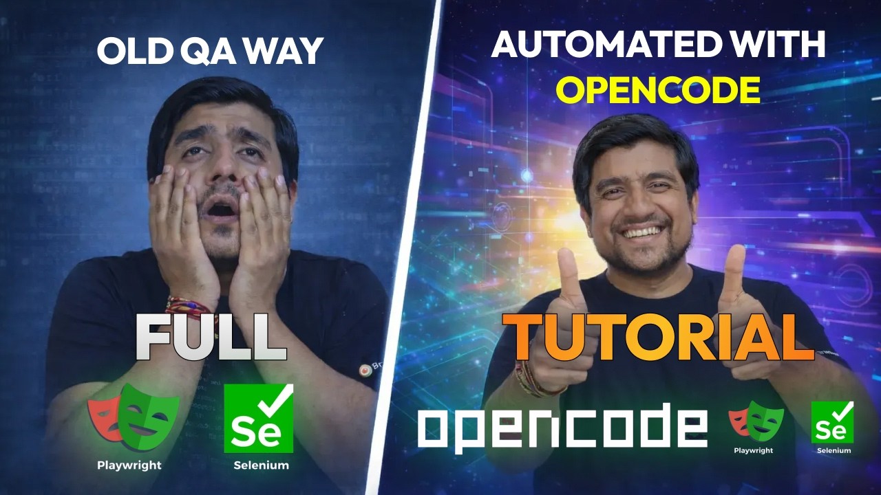 I Automated My Entire QA Workflow Using OpenCode - YouTube