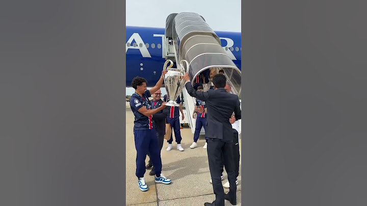 Our champions are in Paris! 👋 #ucl #championsleague