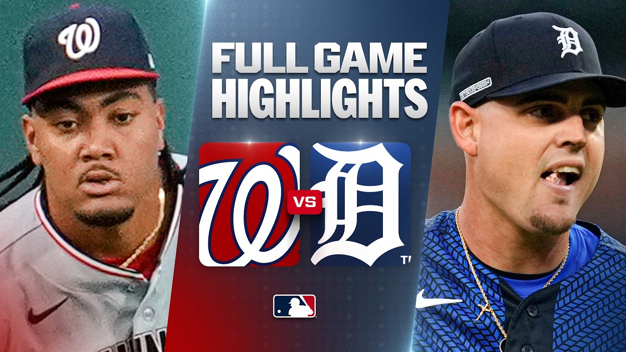 [MLB] 디트로이트 타이거즈 9 : 2 워싱턴 내셔널스 경기 결과·하이라이트