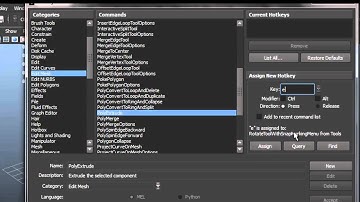 Autodesk Maya 2013 Beginner Tutorial   Creating Keyboard Shortcuts