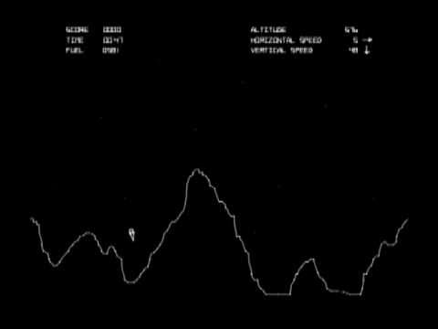 Coin-Op Games 1979 - Lunar Lander (Atari) [MAME]