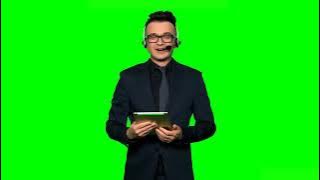 Journalist Presenter Green Screen |Direct download in desc.| TV Studio - Montage 11 - Free Video