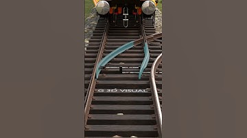 You Won’t Believe How Trains Switch Tracks Like a Pro