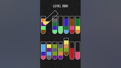 water sort puzzle level 3661