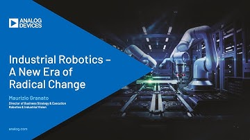 Industrial Robotics - A New Era of Radical Change
