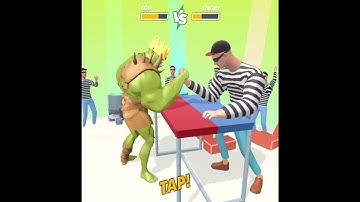 Muscle Rush - Smash Running Game New Skin 😍: Gameplay Walkthrough Levels Andriod, iOS #shorts