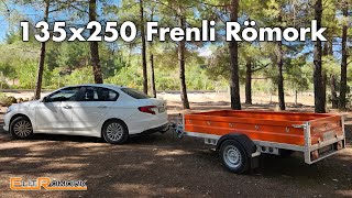 135X250 Frenli Oto Römorku Tanıtıyoruz Elit Römork Üretimi Römorkumuzun Rakiplerimizden Farkı