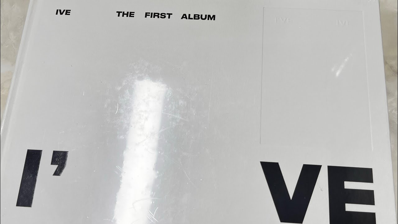 IVE I've IVE 特別版專輯開箱 아이브 IVE 1ST FULL ALBUM (SPECIAL VER