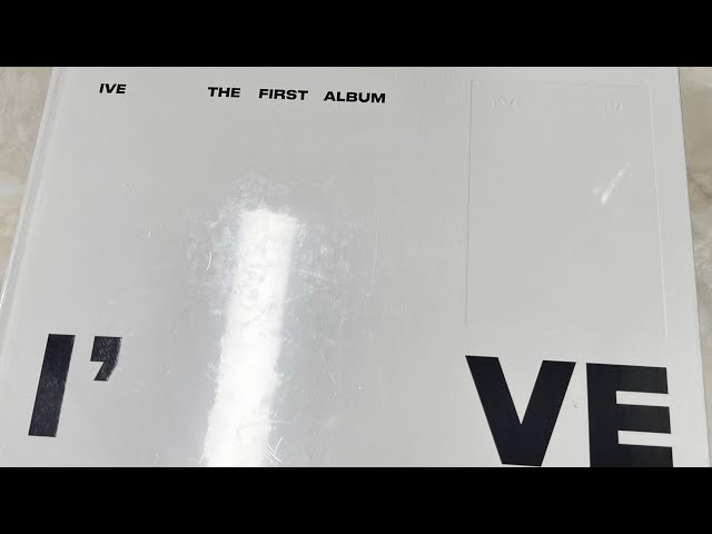 IVE I've IVE 特別版專輯開箱 아이브 IVE 1ST FULL ALBUM (SPECIAL VER