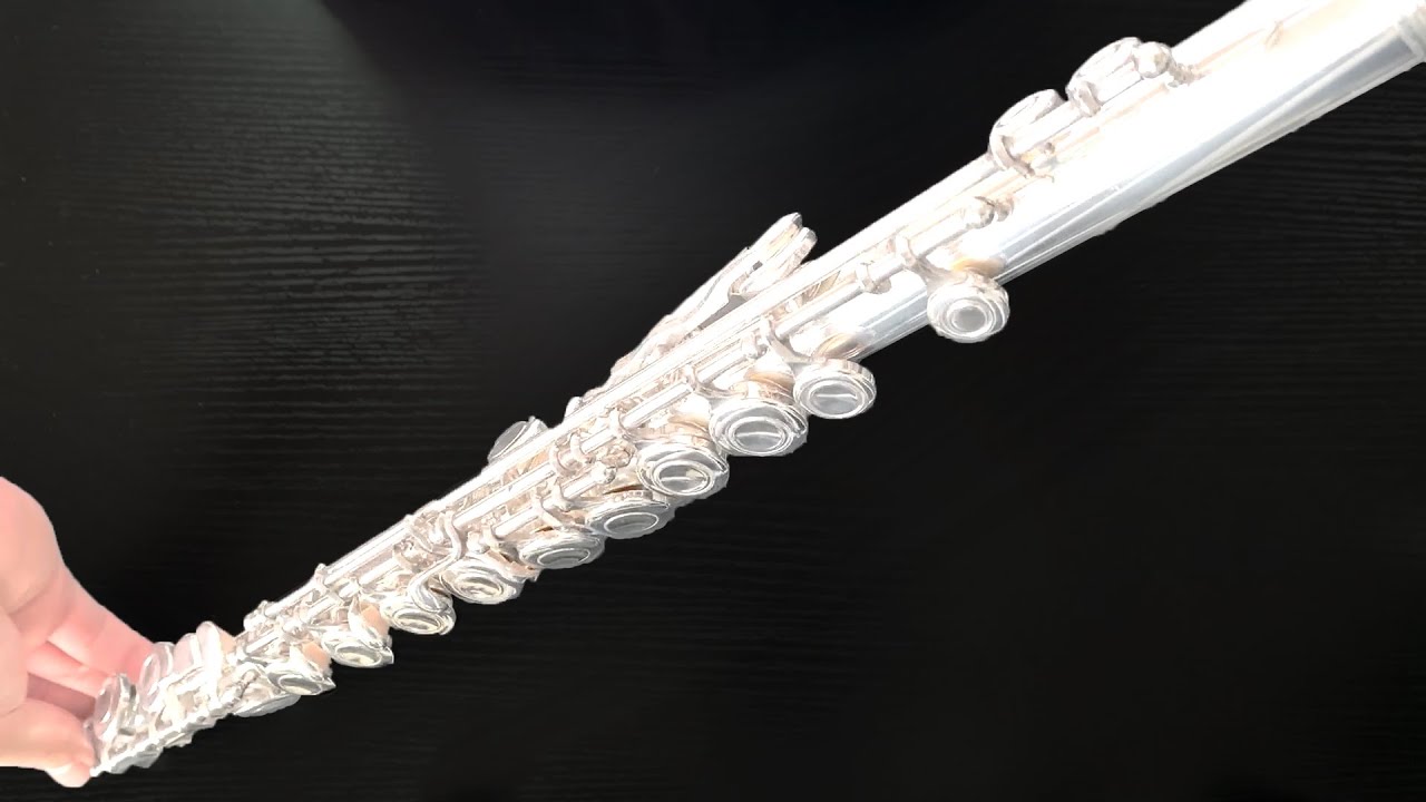 【古い】フルート 40年前の銀のフルートを磨く｜Cleaning the silver plated flute 40
