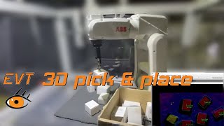 3D Pick & Place - RealSense & EVT EyeVision