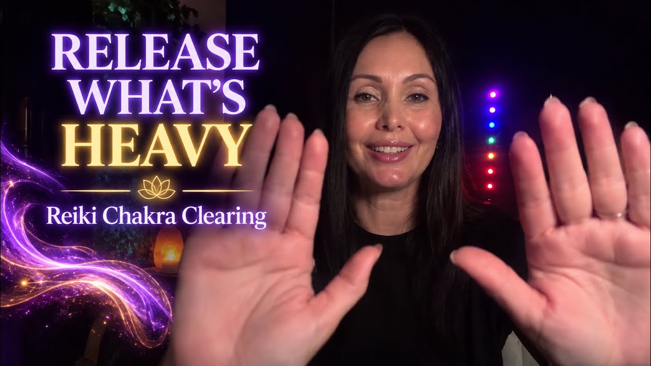 Full Chakra Clearing with ASMR Reiki Energy Plucking for Deep Release ...