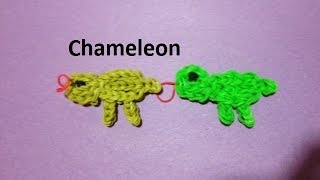 How to Make a Chameleon on the Rainbow Loom - Original Design