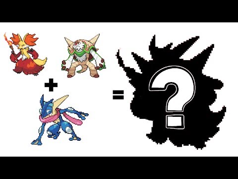 Pokemon Fusion Sprite Request 59 Greninja Delphox Chesnaught Xy Starters Youtube