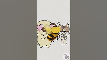 Look at this little bee 🥺 #funny #flipaclip #emoji #capcut #memes