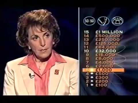 Celebrity Who Wants To Be A Millionaire? 17/9/2005 - YouTube