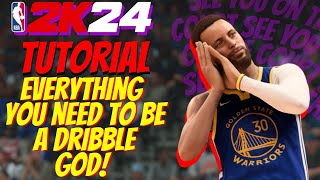 The BEST NBA 2K24 DRIBBLE TUTORIAL for BEGINNER and ADVANCED players! screenshot 4