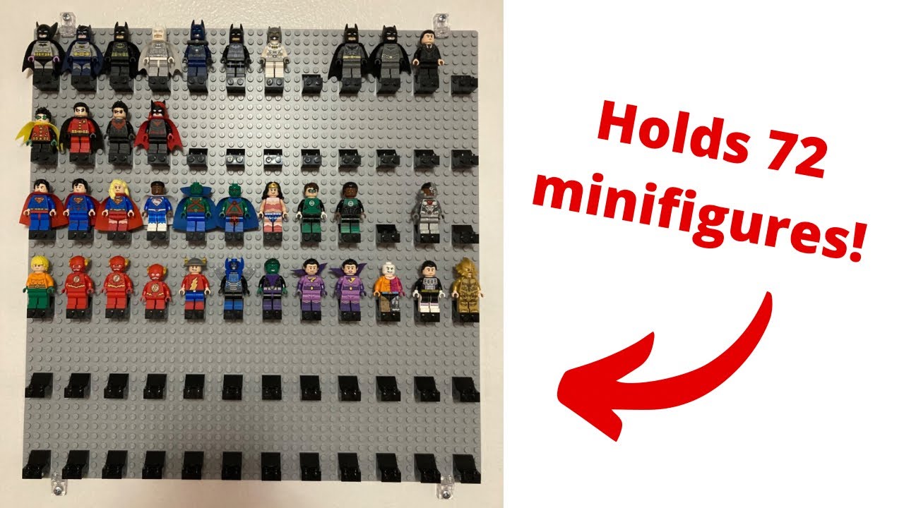 Baroque Style Lego Minifigure Display Frame · How To Make A Lego