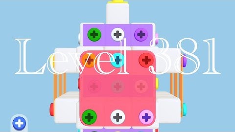 Screw Sort Jam, 3D Level 381