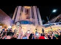 In Vegas, U2’s Surprise Appearance shocks the crowd- from a Flat Bed Trailer on Fremont Street!