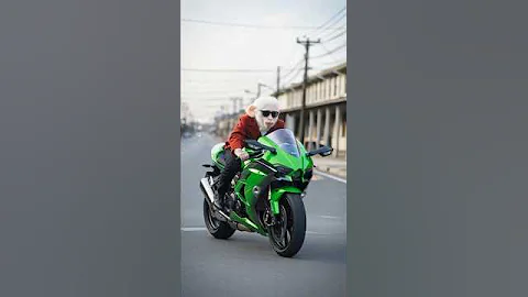 Poor Monkey bought the bike #shorts #bike