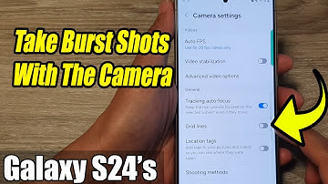 Galaxy S24/S24+/Ultra: How to Turn On/Off Grid Lines In Camera