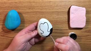 Rock Painting | An Adorable Penguin, A Cute Heart & Dripping Paint Rock!