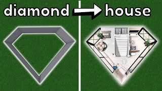 Building a DIAMOND house in Bloxburg