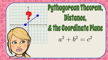 Using Pythagorean Theorem to Find the Distance Between Two Points | 8.G.B.8 💗