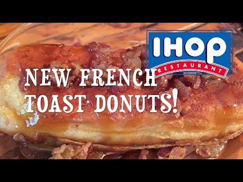 IHOP's NEW French Toast Donuts! on Let's Get Greedy! #141
