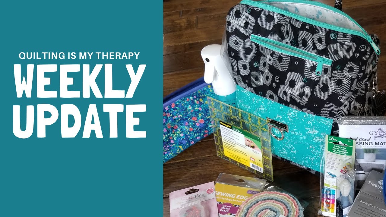 March 4th Quilting Is My Therapy Weekly Update Angela Walters shares