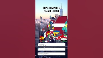 Top 3 Comments Change Europe pt 2 #geography #europe #mapping