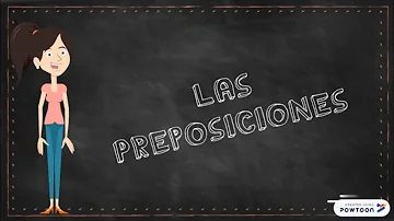 ¿Cuáles son los 6 tipos de preposición?