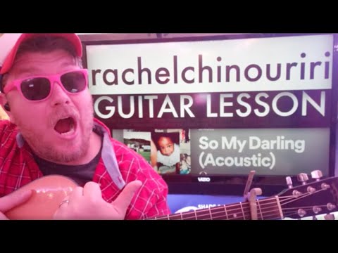 How To Play So My Darling - Rachel Chinouriri Guitar Tutorial (Beginner Lesson!)