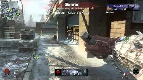 Call of Duty Black Ops: Ballistic Knife Across the Map (Grid)