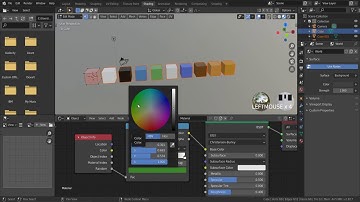 Blender Random Colors | Random Colors With Color Ramp | Randomize Colors In Blender