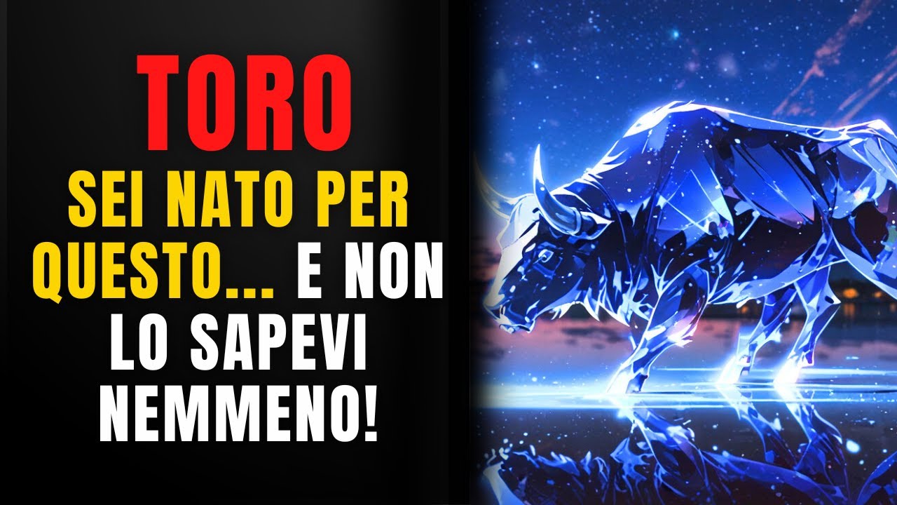 ♉ TORO, ecco cosa succede quando DIO ALLINEA la tua ANIMA con il PROPOSITO del tuo SEGNO