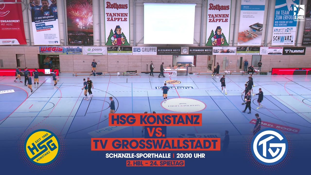 🔴 Live Warmup HSG Konstanz vs