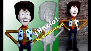 Piñata de woody, How to make woody pinata