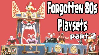 Forgotten 80s Action Figure Playsets - Part 2
