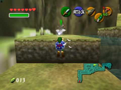 Legend of Zelda Ocarina of Time Walkthrough 03 (1/5) Sun's Song 