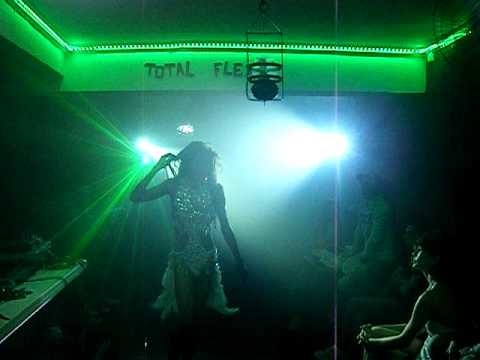 Deborah D'lucca no bar Total Flex.