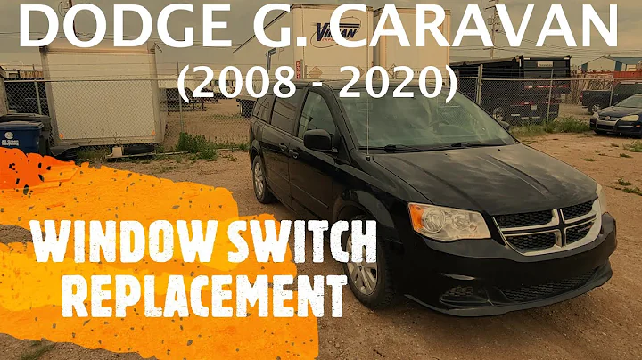 Dodge Grand Caravan - POWER WINDOW SWITCH REMOVAL / REPLACEMENT (2008 - 2020)