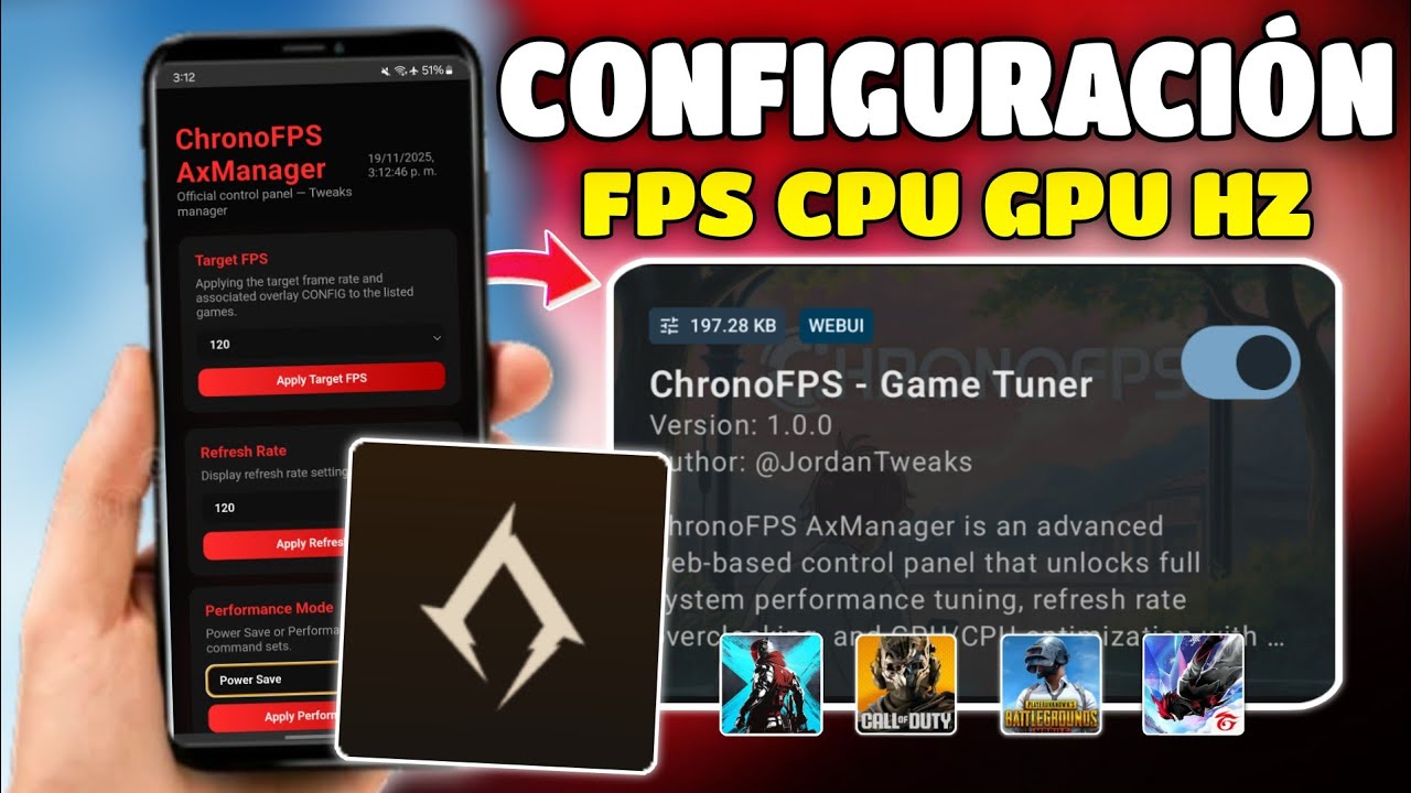 ¿Quieres desbloquear 120 FPS y maximizar el rendimiento en tu Android, todo sin rootearlo? ⚡