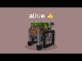 I added being alive to every block in minecraft