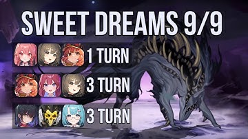 Sweet Dreams 9/9 Team Showcases | Nebula Distortion S1 - Chaos Zero Nightmare