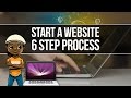 How to Start a Website: Simple 6 Step Process