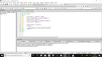 somma di due numeri in C